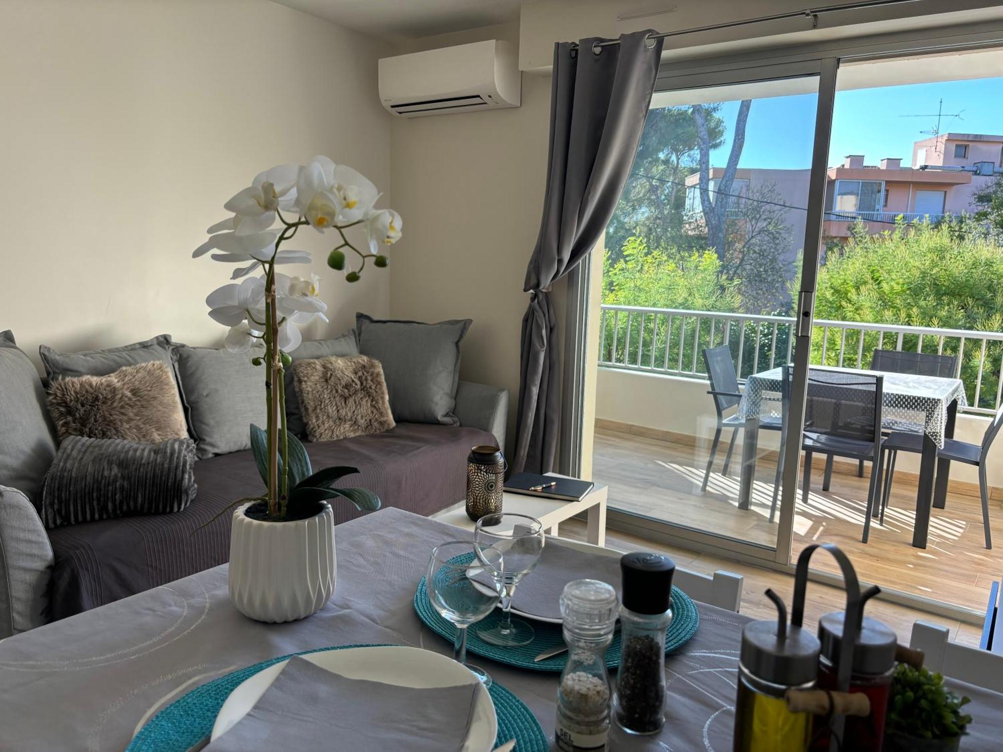 Proche Centre Sanary Studio Climatise 4 Personnes Exteriér fotografie